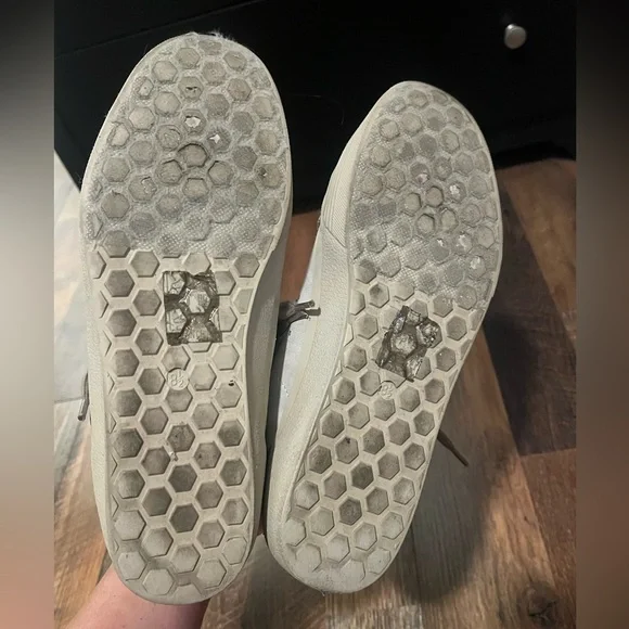 EUC Shu Shop Beige High-Top Sneakers - Picture 8 of 8